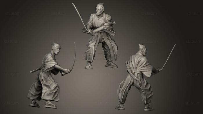 3D model Samurai (STL)